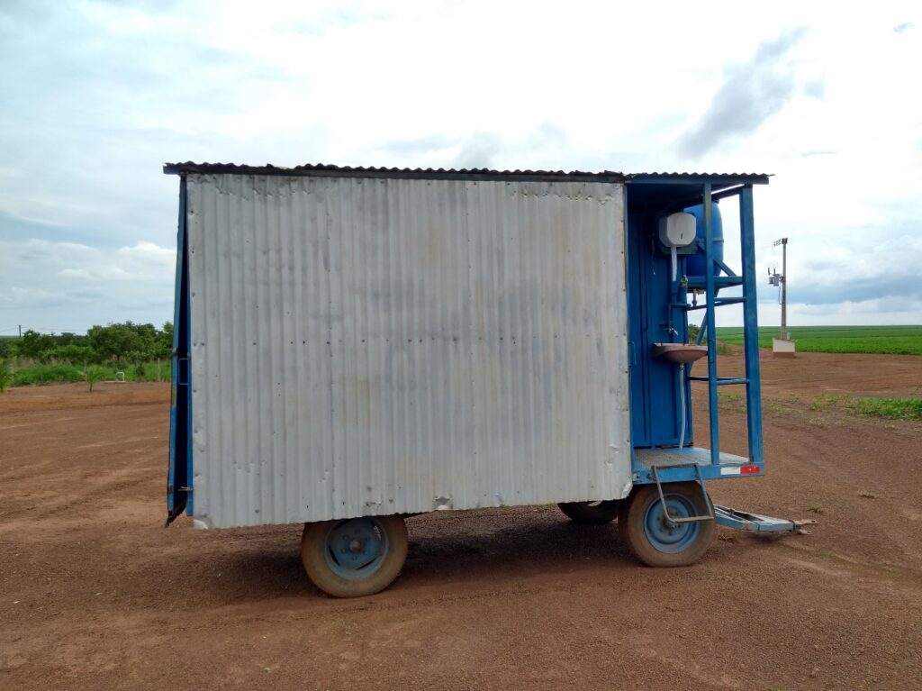 Espaço de vivência móvel para o trabalhador rural