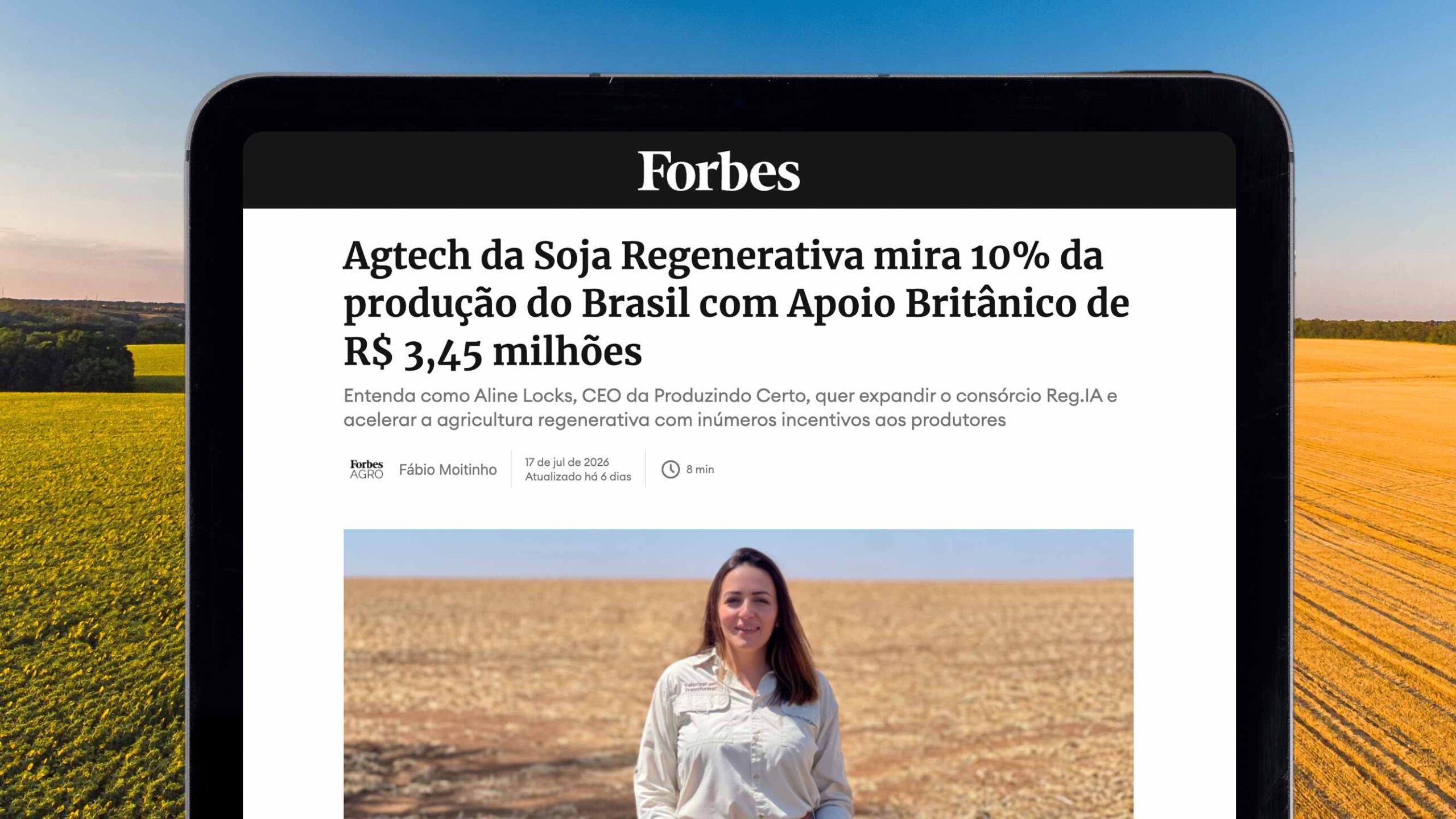 Aporte britânico no Reg.IA ganha destaque em cobertura da Forbes Aporte britânico no Reg.IA ganha destaque em cobertura da Forbes